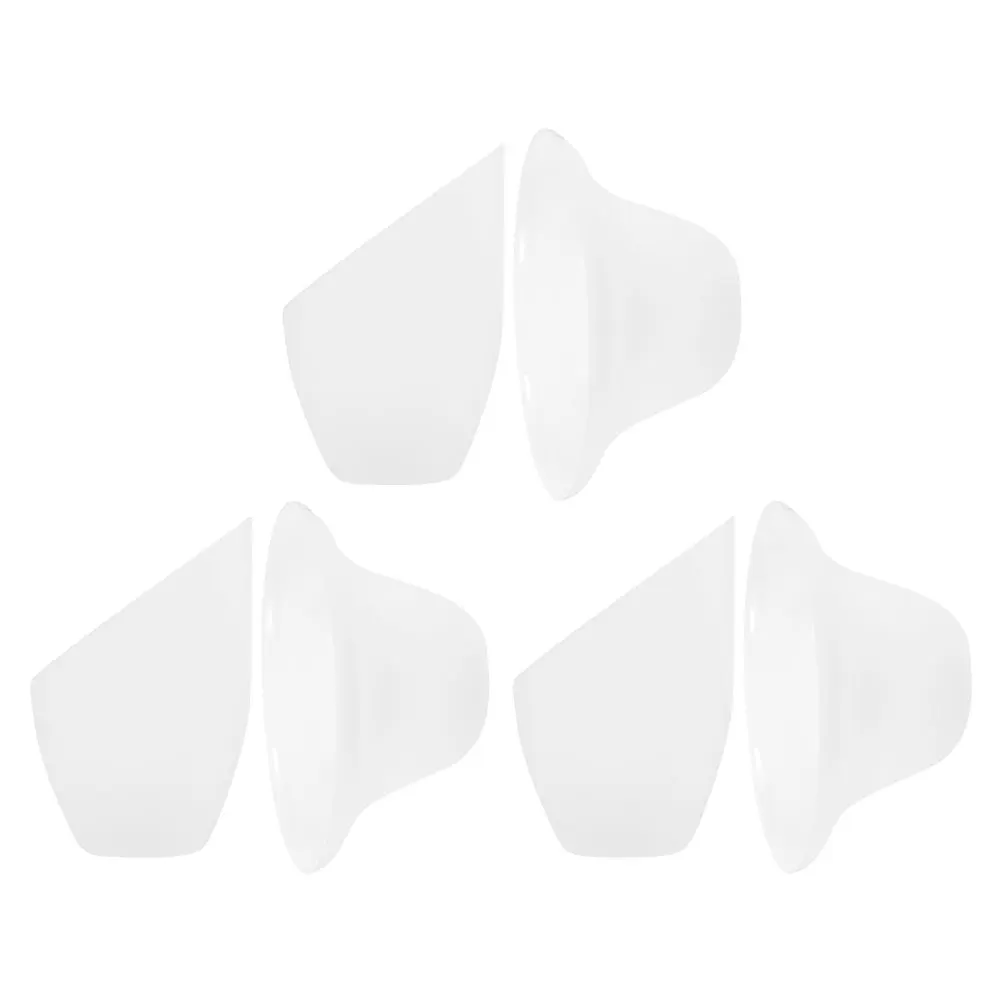 

6pcs Horseshoe Lampshade Unique Inclined Design Lightweight Plastic for Table Floor Pendant DIY Lighting Portable Camping Decor