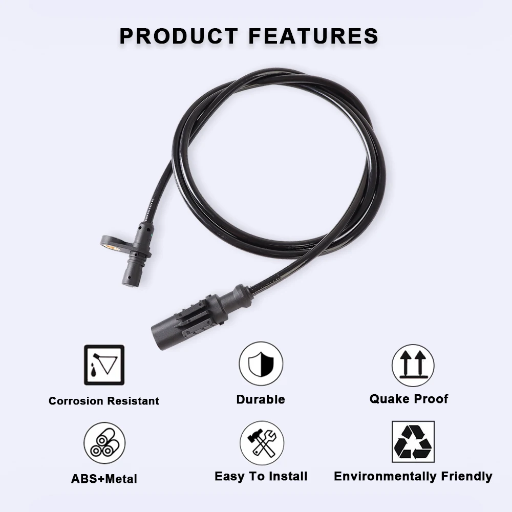 Motorcycle ABS Rear Wheel Speed Sensor Wire Silicone Signal Line Accessories For QJMOTOR QJ800GS-G QJ800 QJ600RS QJ600 600RS