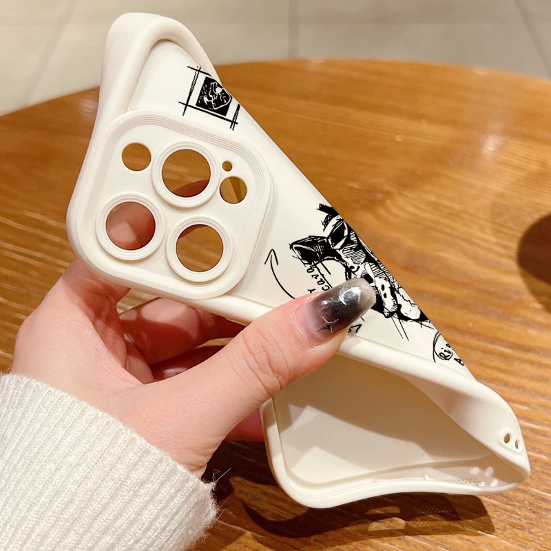 Kreatives Herz-Kardiovaskuläres-Modell Medizinisches Muster-Handyhülle für iPhone 18 17 13 16 15 14 Pro Max 11 13 Pro 17e 16e Weiche Handyhülle – Detail 5