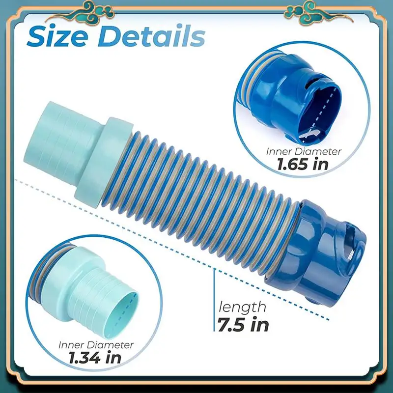 Picture 5: 2 Pack Pool Suction Adapter Leaf Catcher Hose Adaptor For Zodiac MX6 MX8 Pool Cleaner