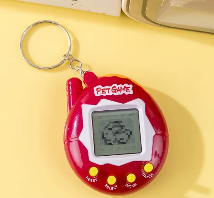 สัตว์เลี้ยงอิเล็กทรอนิกส์แบบใส 1 ชิ้น/2 ชิ้น ทามาก็อตจิ สัตว์เลี้ยงย้อนยุคในหนึ่งเดียว ของเล่นดิจิทัลเสมือนจริง สัตว์เลี้ยงย้อนยุคสุดฮา ของเล่นพิกเซลสุดสนุก