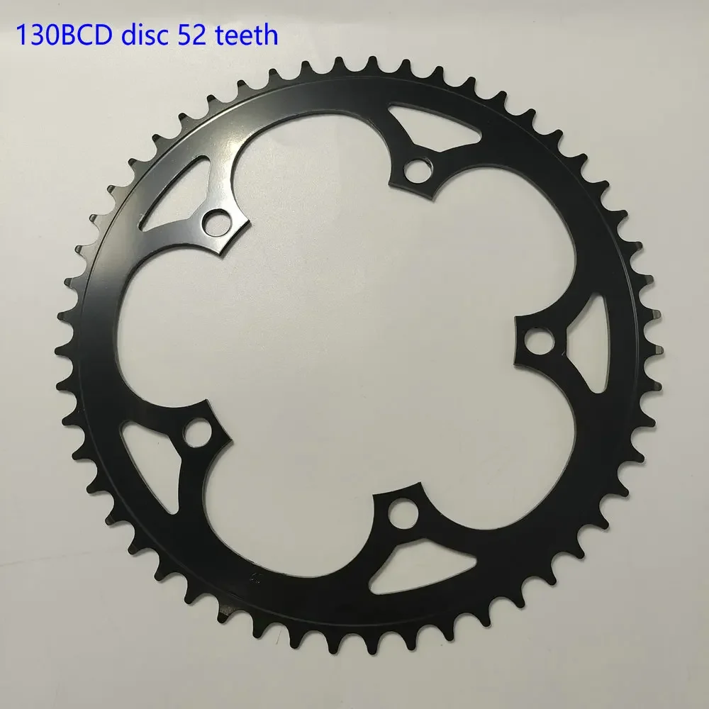 Electric Bicycle Mtb Diy Part 4 Or 5 Claws Bcd130 Bcd104+toothed Disc 53t 52t For Large Row Sp8 Steel Chain Ring Crankset