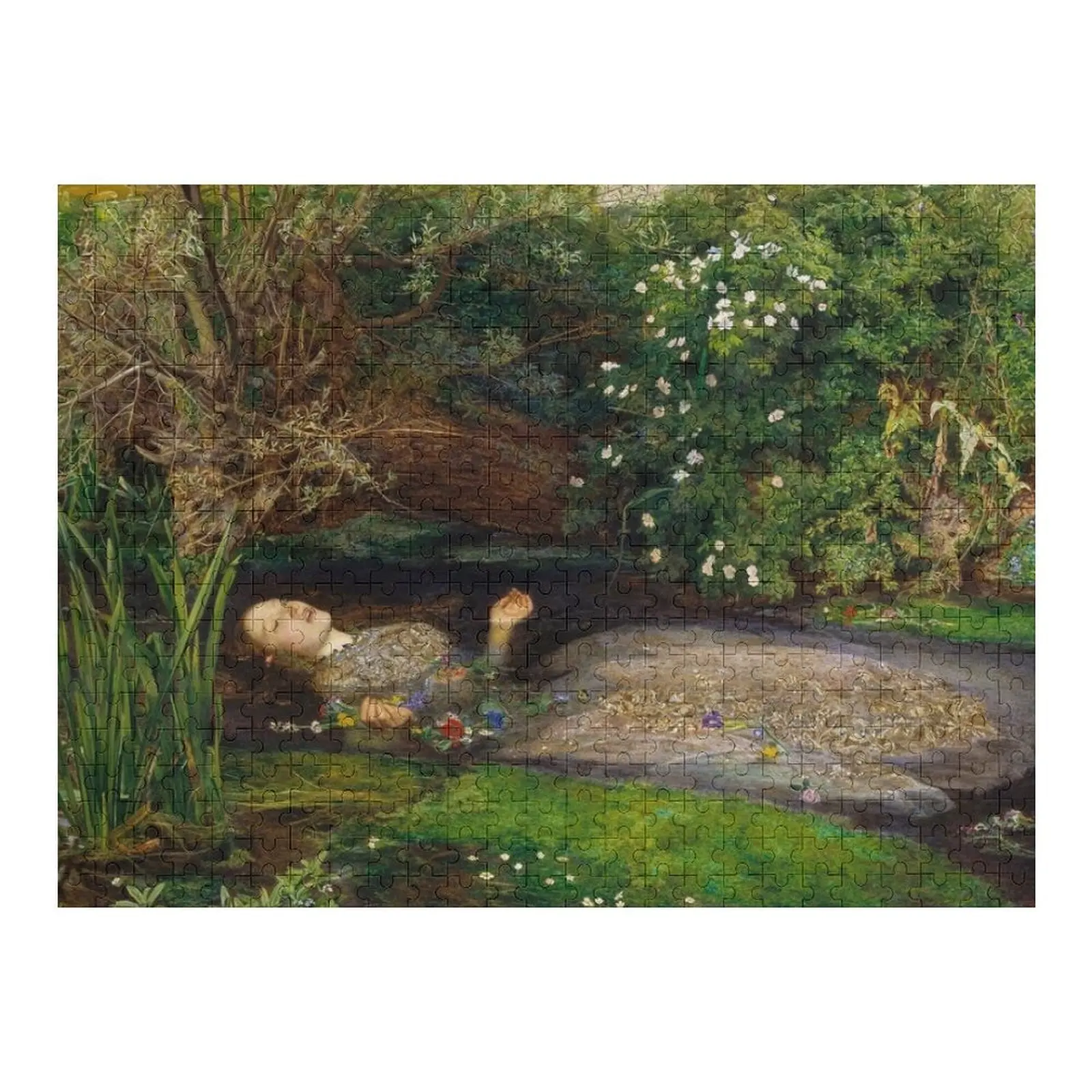 

Ophelia - John Everett Millais Jigsaw Puzzle Custom Child Personalized Baby Toy Customized Kids Gift Puzzle