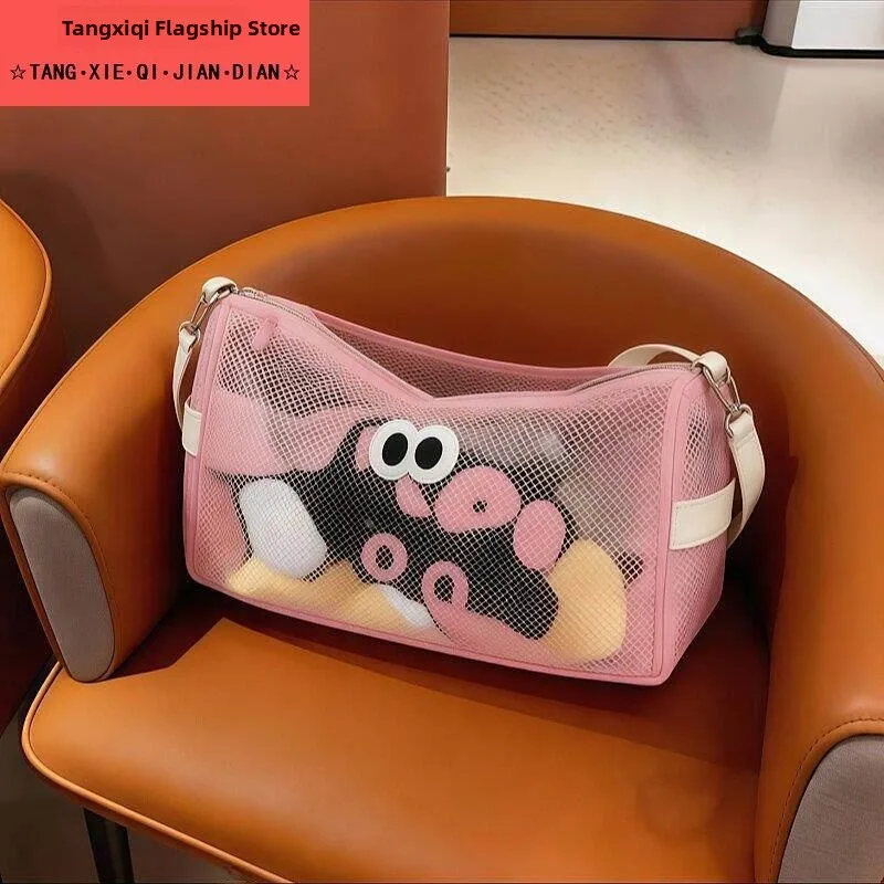 Breathable Large Capacity Fitness Sports Beach Bag for Sand Diving Baby Tools Kit Camping Picnic Traveling Waterproof Handbag