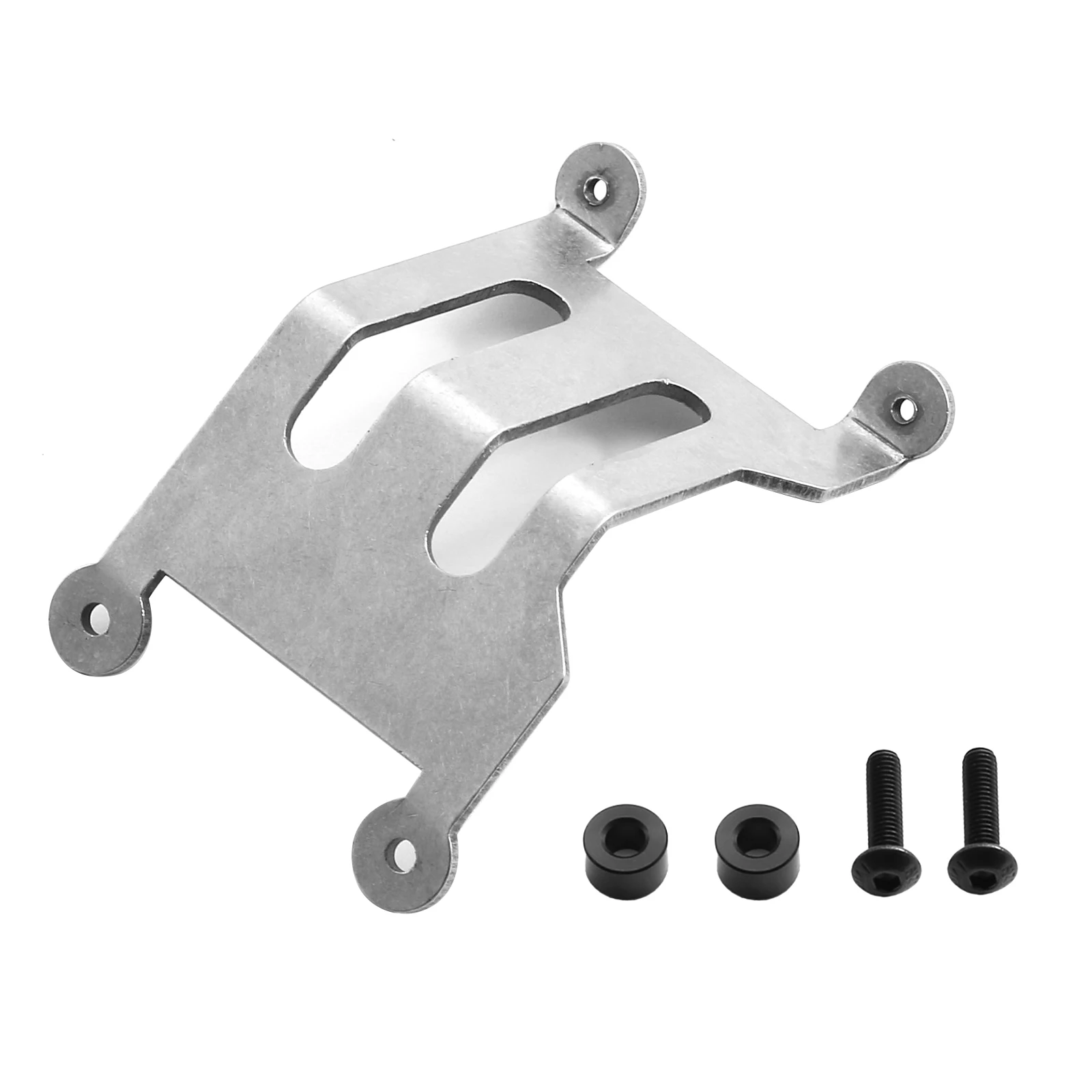 For Tamiya 1/10 2WD BBX-01 BB-01 RC Car Metal Roof Rear Bumper Skid Plate Armor Replacement Upgrade Part 1/10 RC Car Accessories