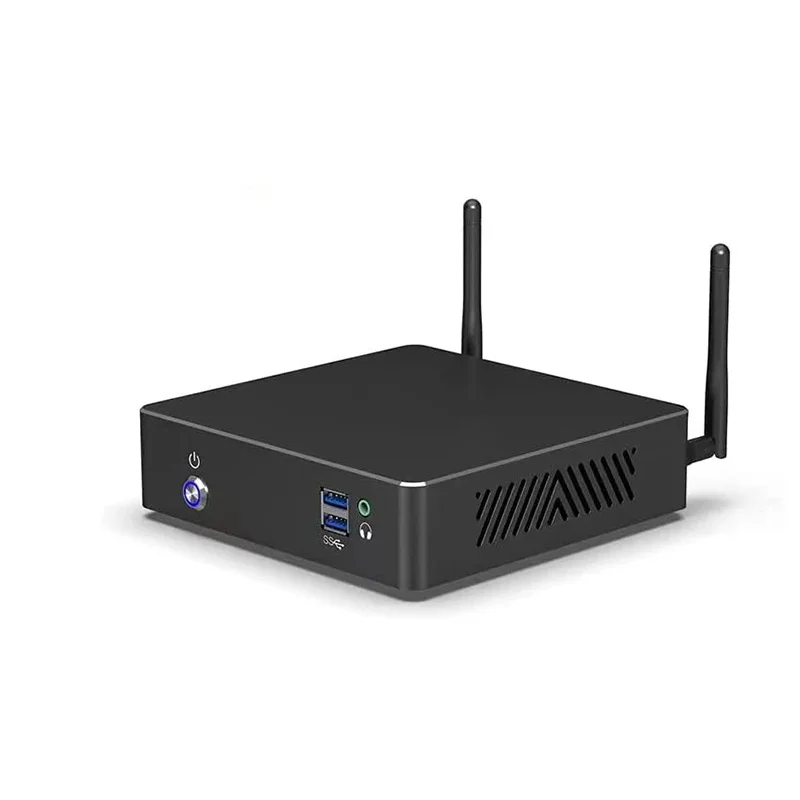 Commercio all'ingrosso di alta qualità educativo tutto in uno computer Win10 Mini Pc con ventola di raffreddamento Mini Pc industriale Box Pc