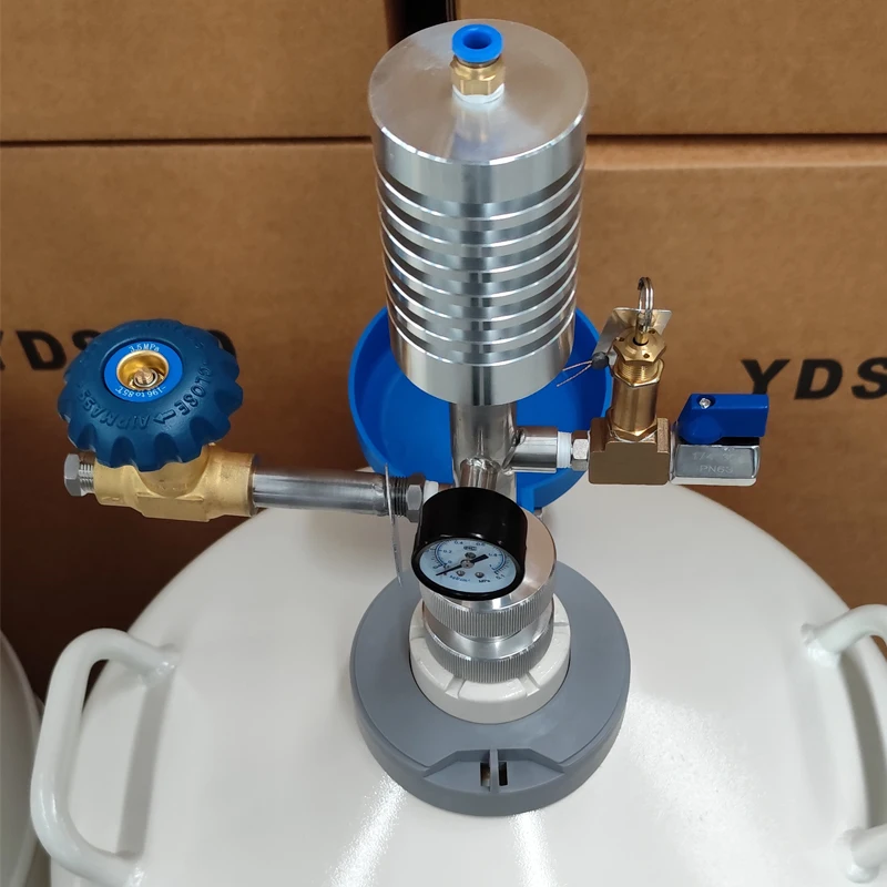 

Upgrade Pressure Liquid Nitrogen Withdrawal Pump Dispense Get Liquid Nitrogen Out Big to Small Liquid Nitrogen Container Venting