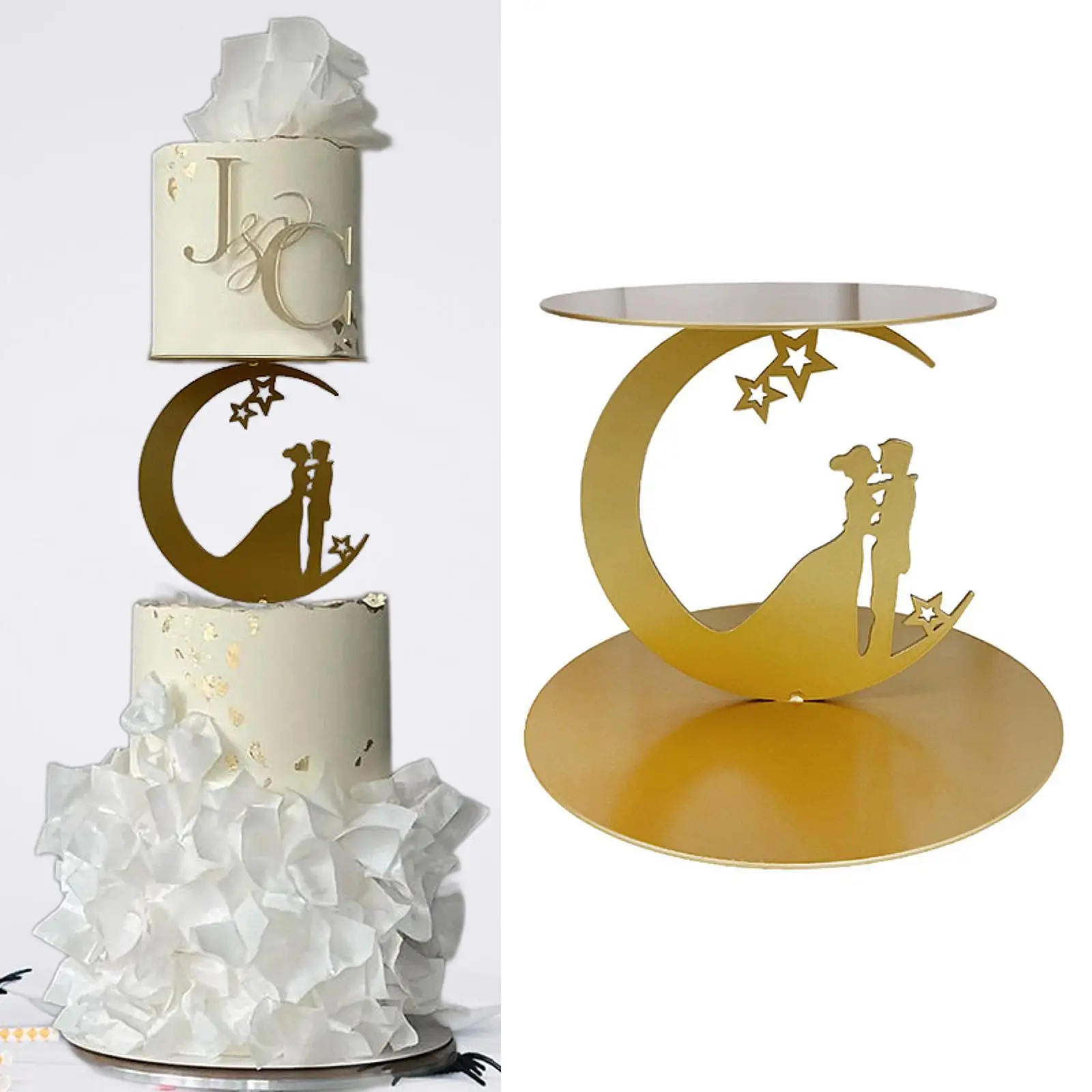 

Tiered Cake Stand Spacer Cake Separator for Birthday Centerpiece