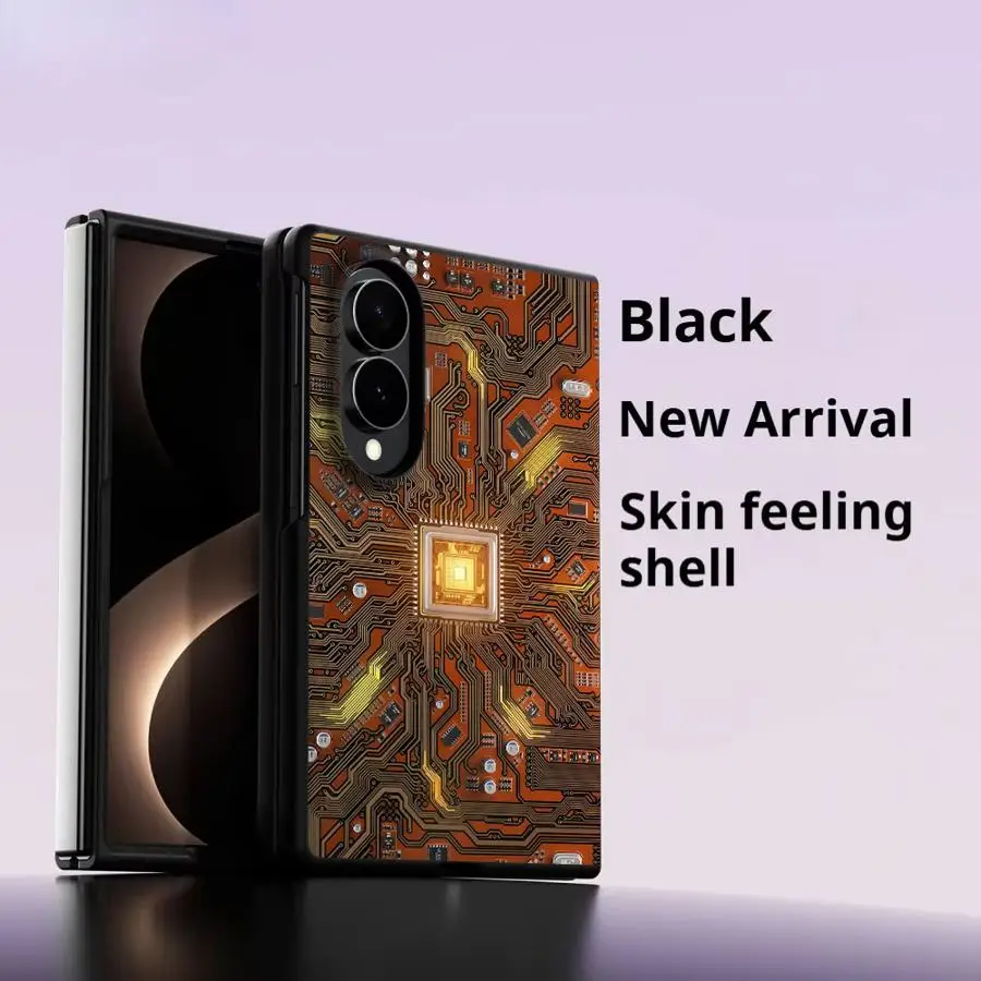 Advanced Creative Circuit Board Case for Samsung Galaxy ZFold Wide ZFold8 Z Fold8 Wide Z Fold 8 Luxury Phone Cover