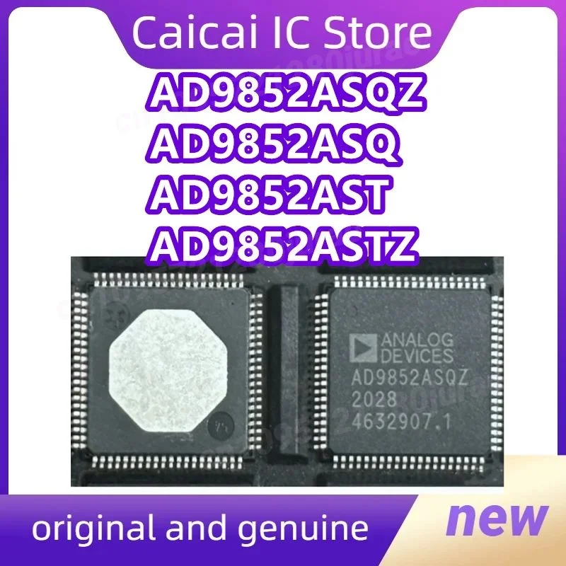 AD9852ASQZ AD9852ASQ AD9852AST AD9852ASTZ  LQFP80 New Original 1pcs/lot