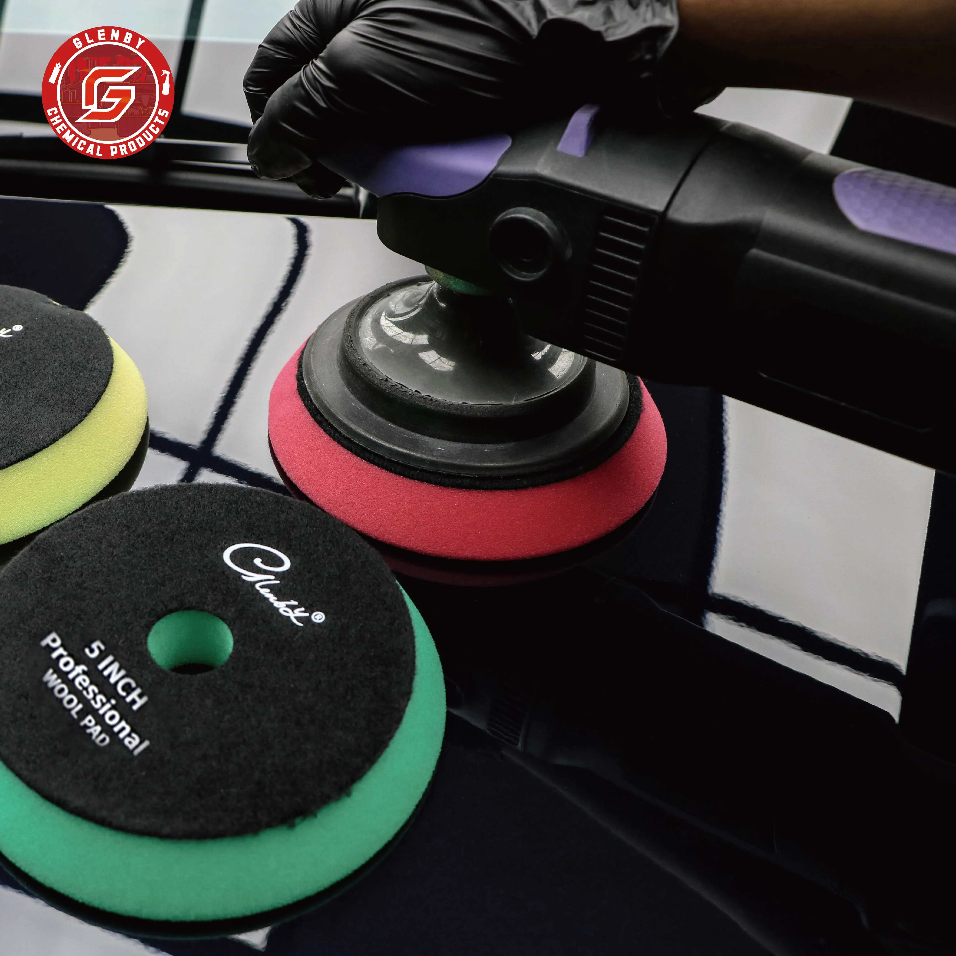 

1 шт. 5-дюймовая автомобильная полировальная подушечка для DA RO, автомобильная полировальная подушечка для удаления царапин автомобиля