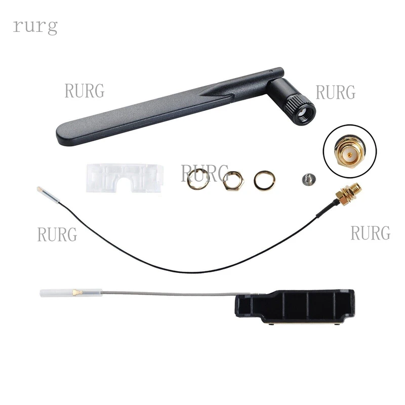 R+  For Lenovo ThinkCentre M720Q M920Q M920X P330 M910Q M710 P320 Wifi Antenna Kit