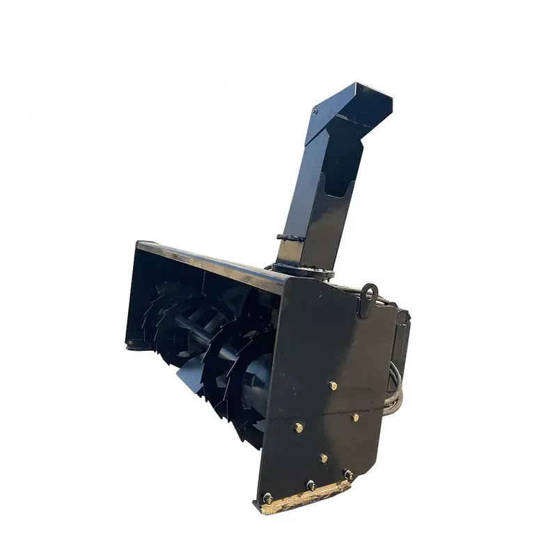 Durable Efficient Strong Lightweight Power Crawler Snow Blower Versatile Skid Steer Loader Snow Attachment