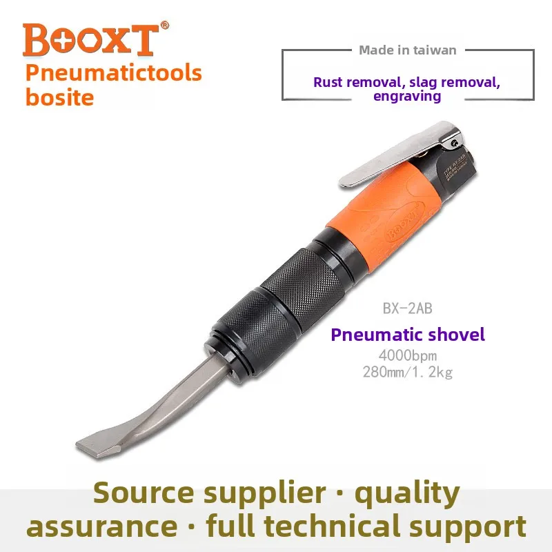 Pneumatic Straight Impact Shovel for Breaking Welding Slag, Pneumatic Rust Removal Flat Air Chisel, Imported Bx-2Ab