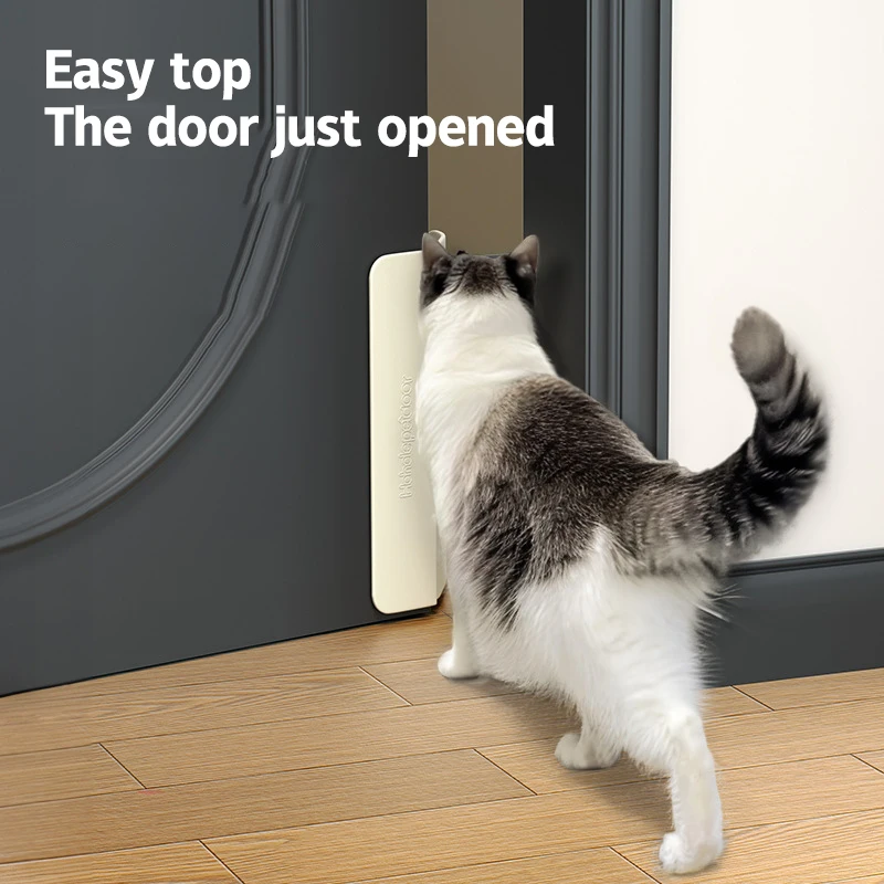 1Set Pets Cat Automotive Door Opener Cat Private Handle Bedroom Bathroom Indoor Pet Training Accessories Pet Cat Supplies