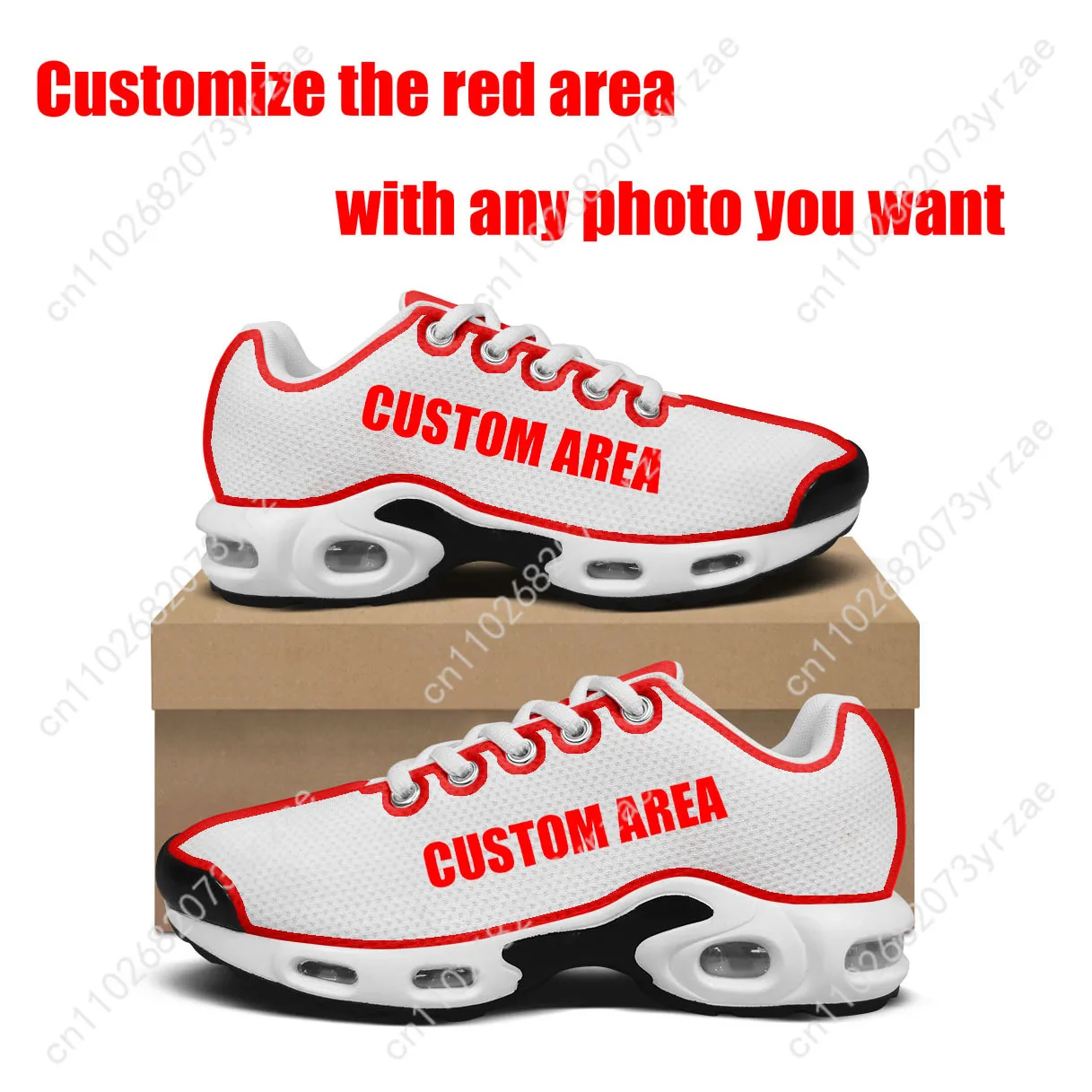 Accept Band Lightweight Sports Shoes Tailor-Made Air Cushion Sneakers Men Women Teenager High Quality Custom Made Couples Shoes