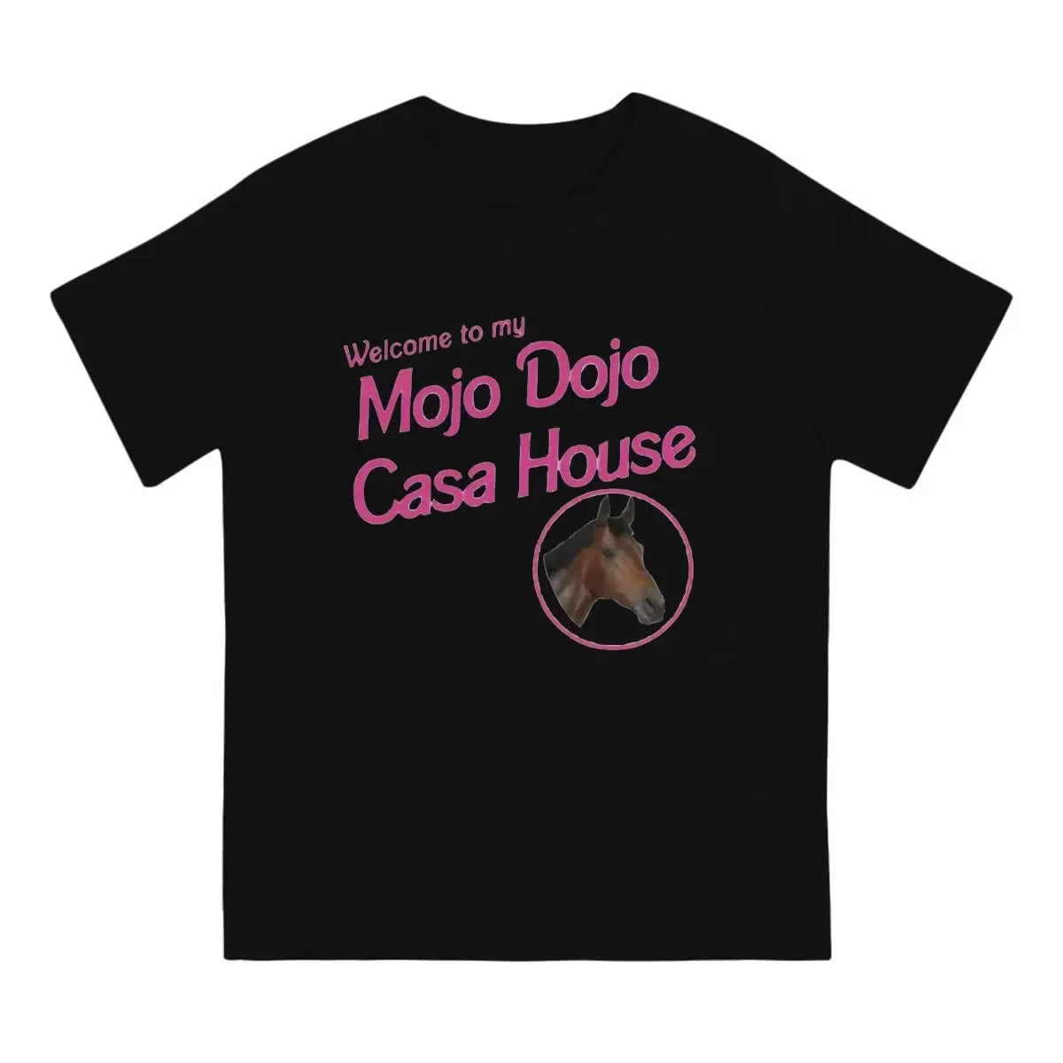 Ken's T-Shirts for Men M-Mojo Dojo Casa Houses Vintage 100% Cotton Tees Round Neck Short Sleeve T Shirt Printed Tops