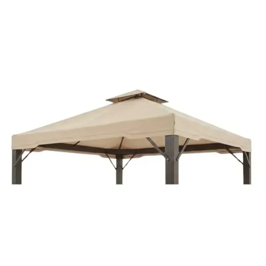 Reinforced RipLock 350 Replacement  Top Cover Compatible with Portofino Toscano 14' x 12' Gazebo Models GREAT-KWAP031-12/14 KWA