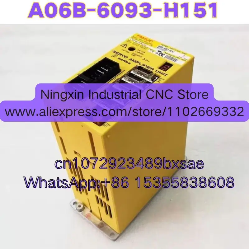 

Latest Quotation Used FANUC A06B-6093-H151 A06B 6093 H151 Servo Drive Tested OK