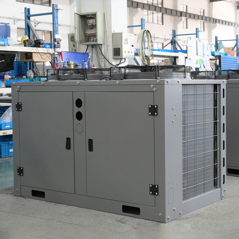 EMTH New Arrival Box U-Type Liquidation Sätze Kühlraum Hochwertiger Luftkondensator-Kühlaggregate für den Außenbereich