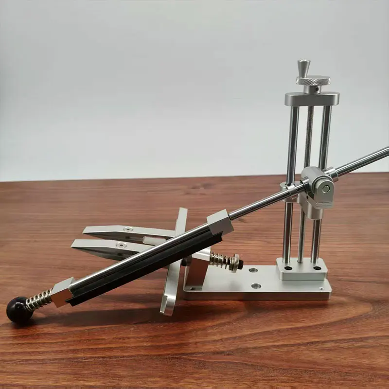 

Aluminum Alloy Home Kitchen Diamond Fixed Angle Knife Sharpener Reversible Adjustable Professional Knife Sharpener 360°