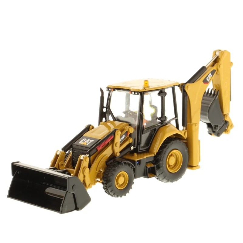 Backhoe Loader 1:50 for Cat 432F2 Backhoe Loader Metal Excavator Toys for kids