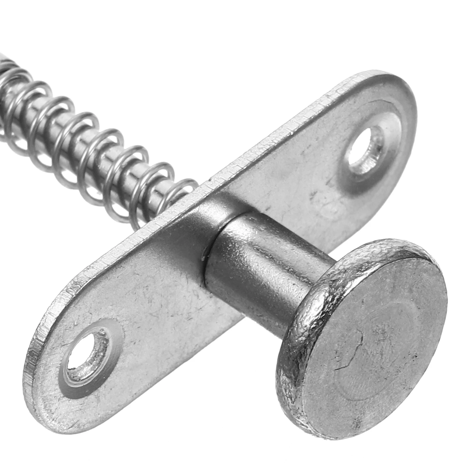 

4pcs Spring Loaded Plunger Latches Durable Easy Install Bed Fastening Fittings Crib Window Screen Repair Kit