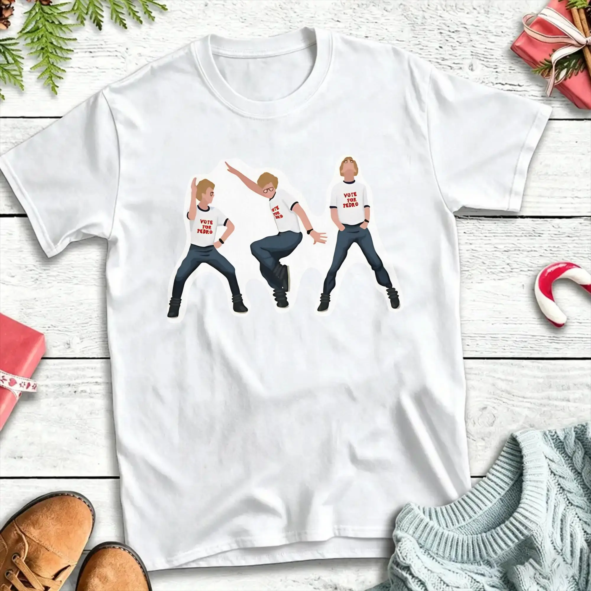Men Women T-Shirt Napoleon Dynamite  Vintage Cotton Tee Shirt Short Sleeve  T Shirts Round Neck Clothing Adult