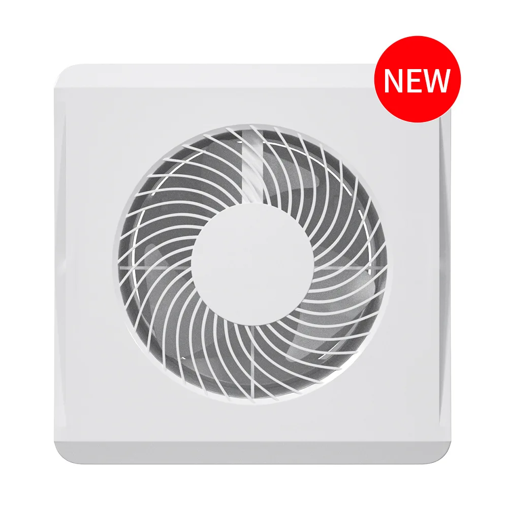 Foreign Trade ODM Customized Household Electric Plastic Wall Mounted Top Suction Ventilation Exhaust Fan