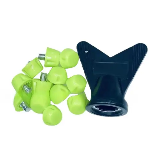 12 Uds. De tachuelas de fútbol de 7mm y 10mm, tacos de repuesto para zapatos de Rugby y fútbol con llave, tachuelas para zapatos de fútbol de tracción óptima