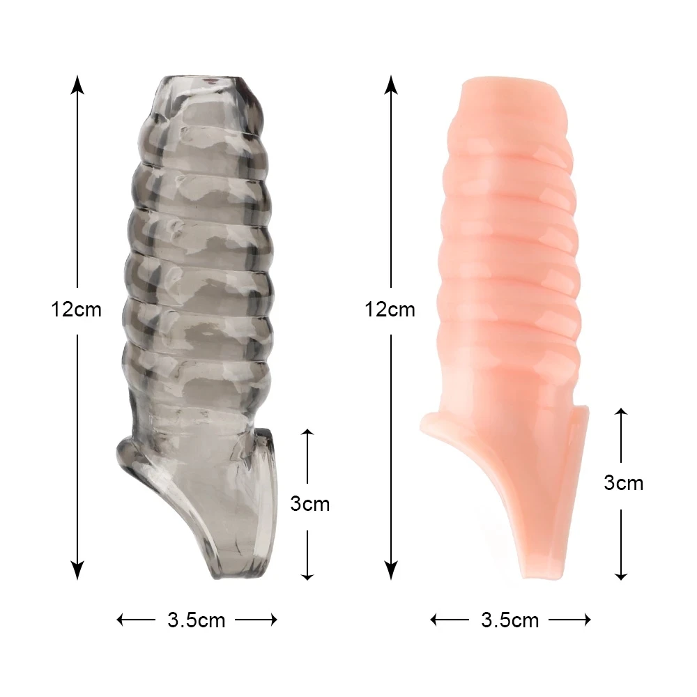 Manga penis de silicone para homens, ejaculação tardia, galo de castidade, estimulador do clitóris, produtos eróticos BDSM, sex shop, casal