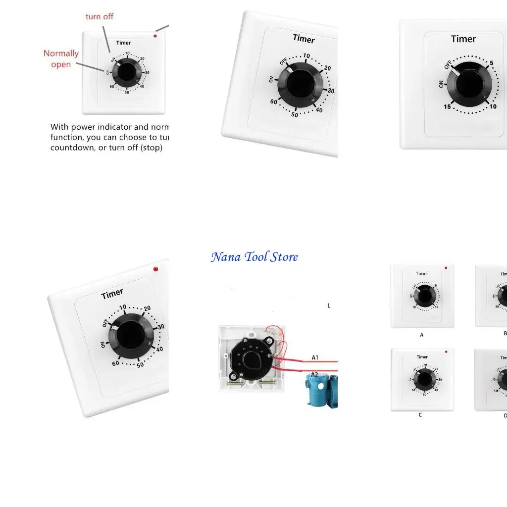

31GJ 15A Механический таймер SWTICHES Light Switches Spocket Countdow