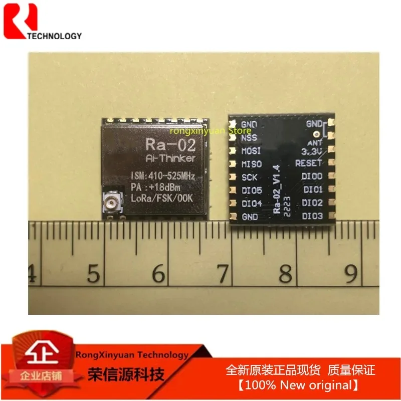 1 шт. WAVGAT Ra-02 LoRa SX1278 433M 10 км беспроводной модуль передачи расширенного спектра IPEX разъем DIY комплект для интерфейса SPI GPIO