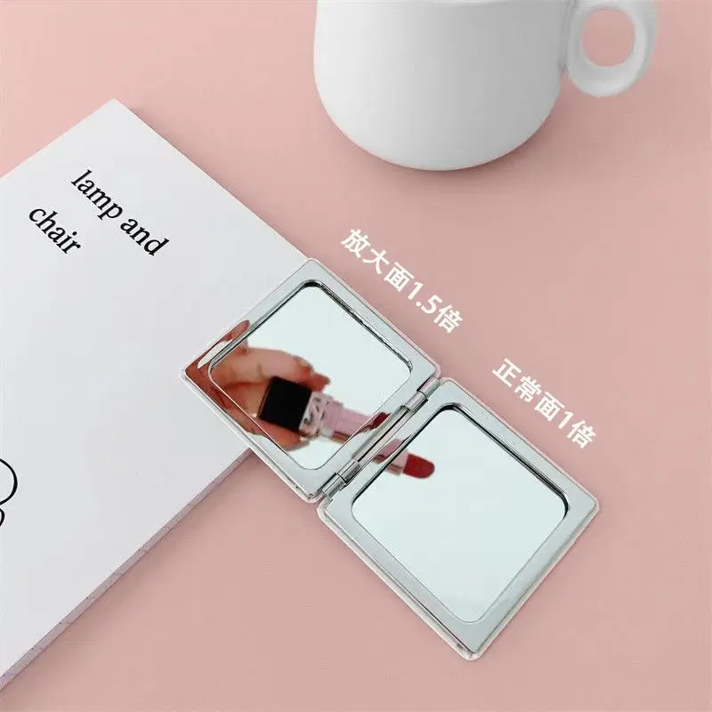New Love and Deepspace Xavier Zayne Rafayel Caleb Cute and Creative Cartoon Folding Mirror Simple and Versatile Cosmetic Mirror