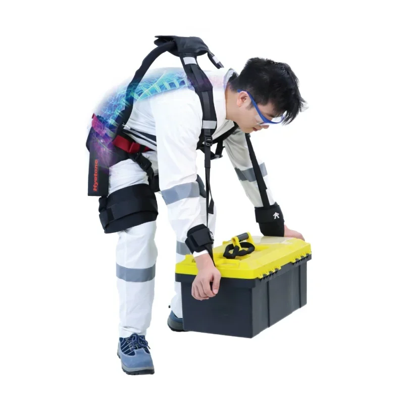 Multi-Purpose ABS Exoskeleton For Security Protection Combining Arm Waist Assistance Lumbar Pressure Reduction Reinforcement