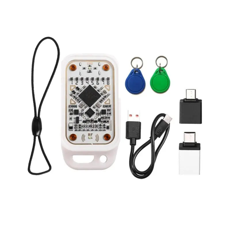 

-[A51I Digital]Chameleon V3.0 RFID Smart Card Emulator Copyer With 1UID+1CUID Keychain IC ID Card Decode Reset Automatic Pol