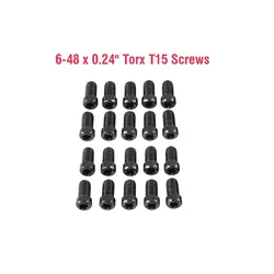 나사 - 스타 드라이브 위버 스타일 Torx 헤드 6-48 X 1/4