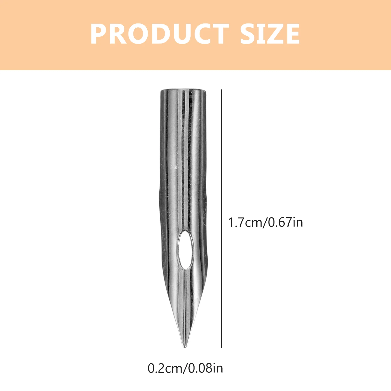 Imagem -02 - Caligrafia Escrita Pen Nibs Fountain Nibs Nibs de Substituição Estudantes Favor Escritório Escrita Papelaria 028 Milímetros