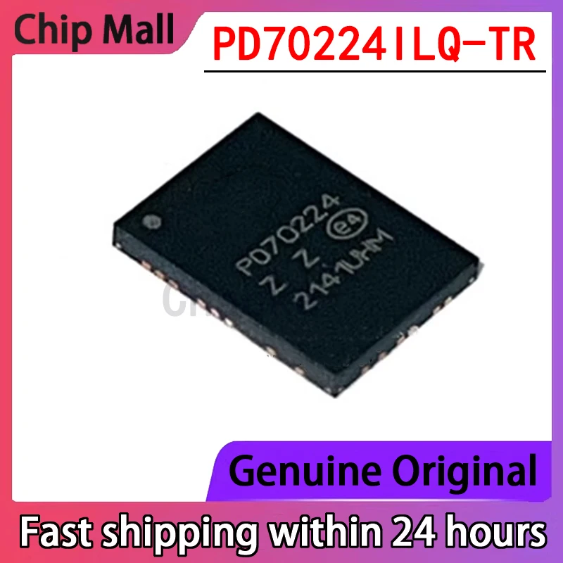 1PCS PD70224ILQ-TR Silk Screen PD70224 QFN-36 NEW Original Pulse Width Modulation IC Chip in Stock