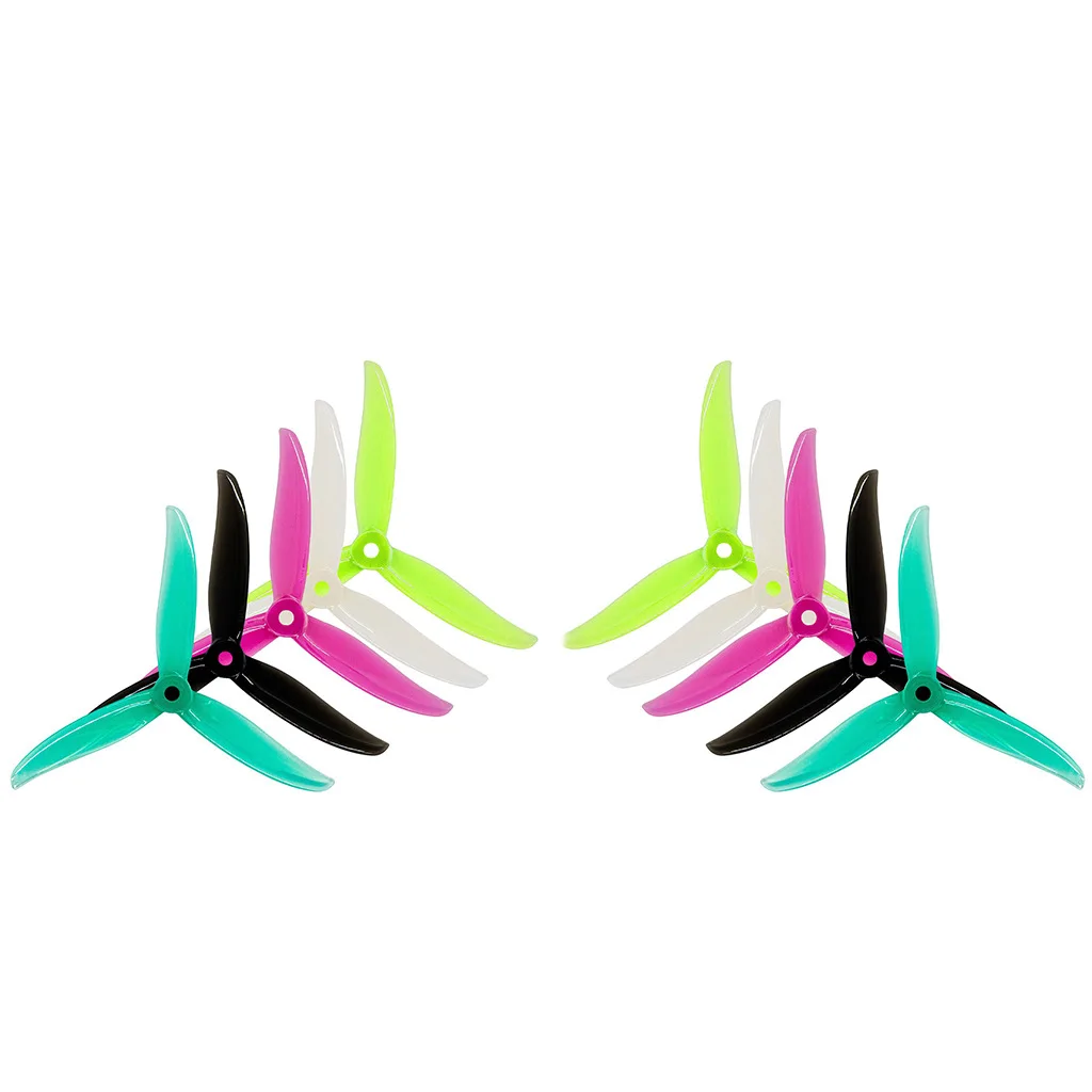 20 Pair Qianfeng GEMFAN 4934 three-leaf propeller PC material, suitable for 2 pairs of CCW positive and negative pulp of FPV