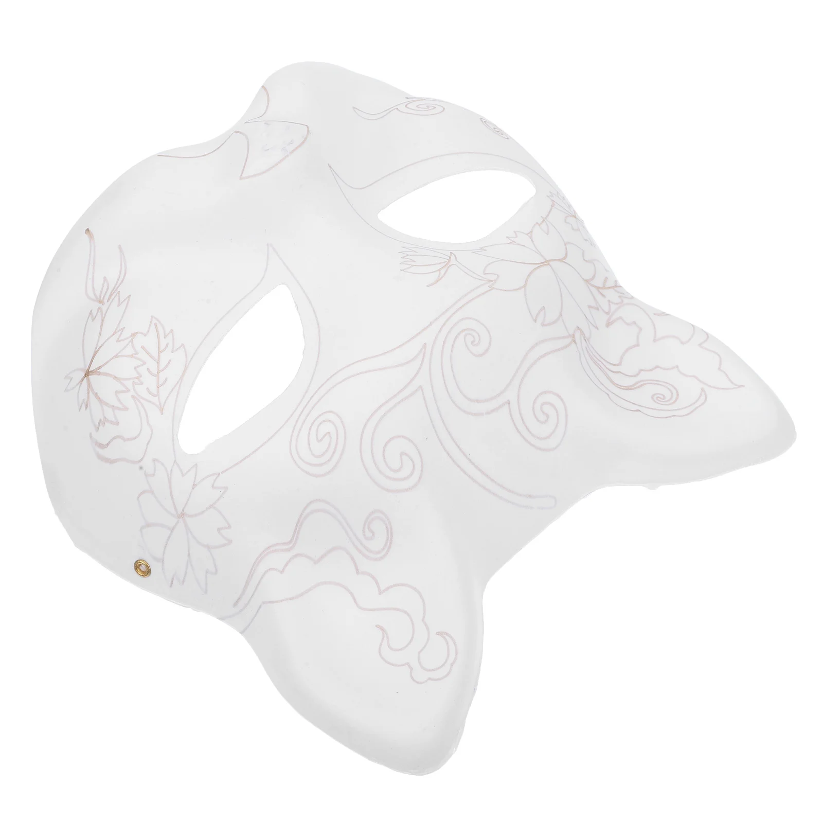 

DIY Cat Mask Blank Unpainted Mask for Kids Creative Thinking and Imagination Development DIY Masks Unpainted Masquerade Masks