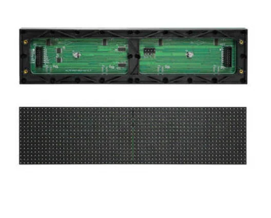 P4.75 Indoor SMD LED Display Module 100.2x24.2cm 64x16 Pixels Programmable Advertising Screen