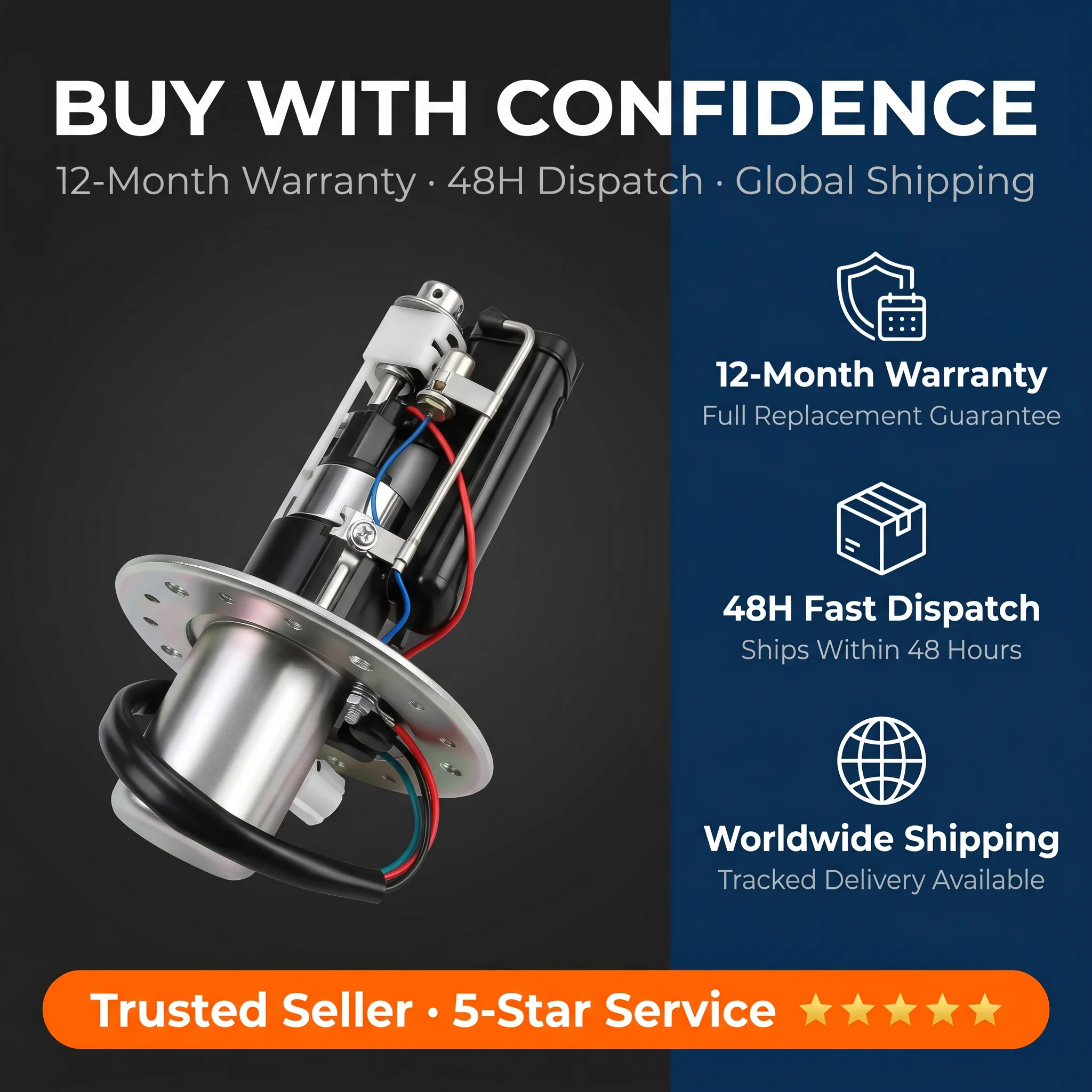 

1510035F30 For Suzuki SV650 K3 K4 2003-2007 Motorcycle Fuel Pump Assembly UC-T30SU14 For Suzuki SV1000 Motorcycle Accessories