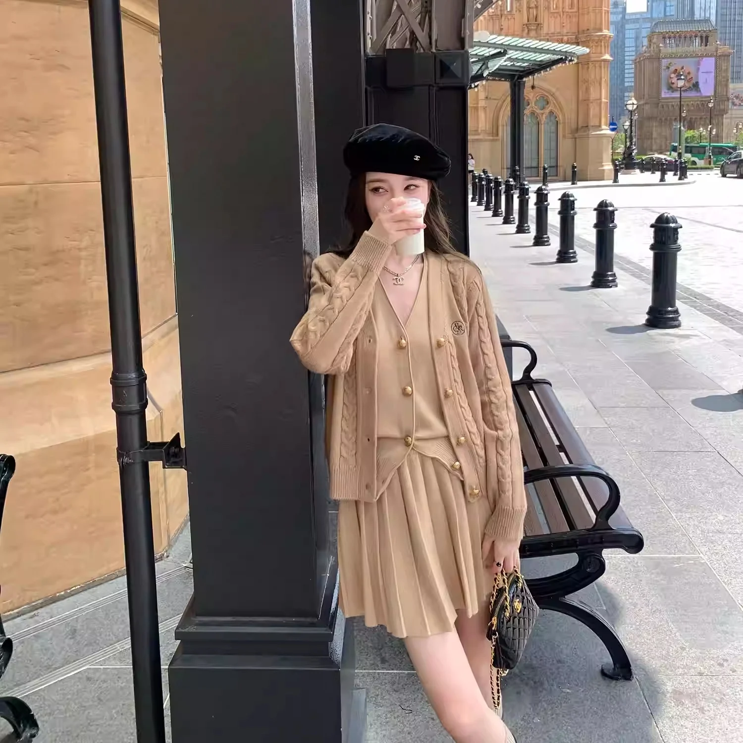 Ahy Camere Knitted … - image