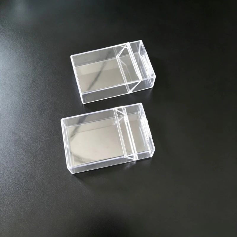 Transparent Plastic King Size Cigarette Case Portable Flip Open 20 Pieces Cigarette Box Anti‑Crush Smoking Accessory Container - view 4