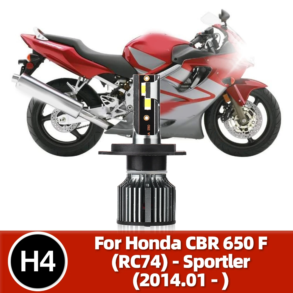 

1PC 50W LED CSP Motorcycle Headlight Bulb H4 7500LM For Honda CBR 650 F (RC74) 2014 2015 2016 2017 2018 2019 2020 2021 2022 2023