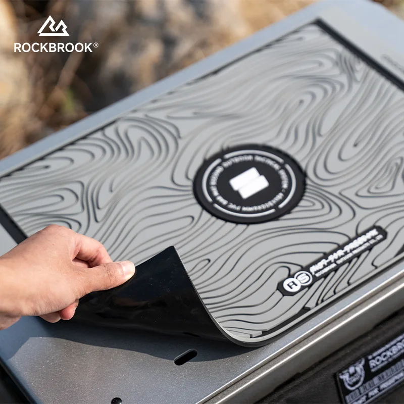 

Lubu 50L Aluminum Camping Box with Silicone Drain Pad, Waterproof Heatproof Non-Slip Tea Mat for Outdoor Home Use