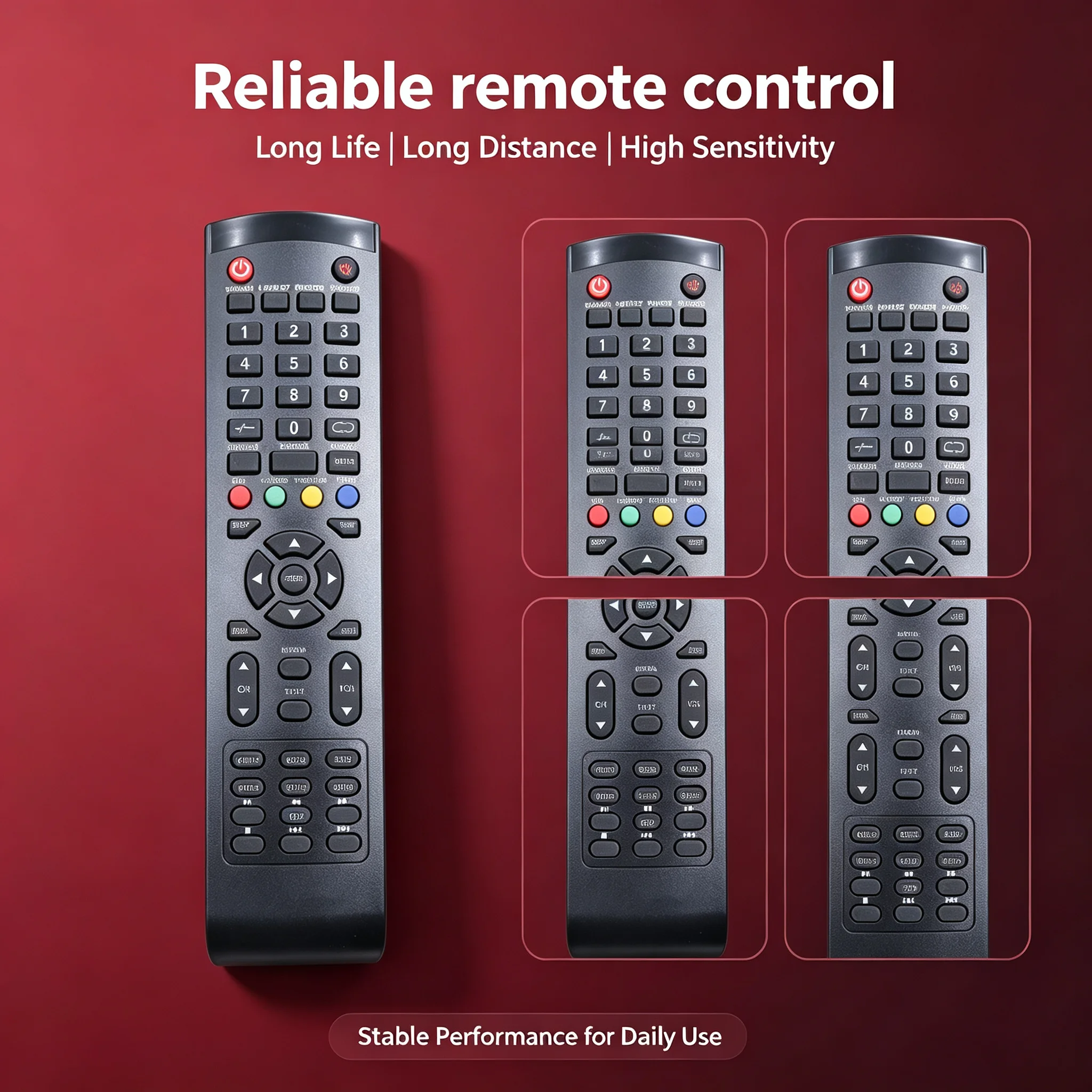 Remote Control YS52D-B YS52D-C-2 FOR  LED TV