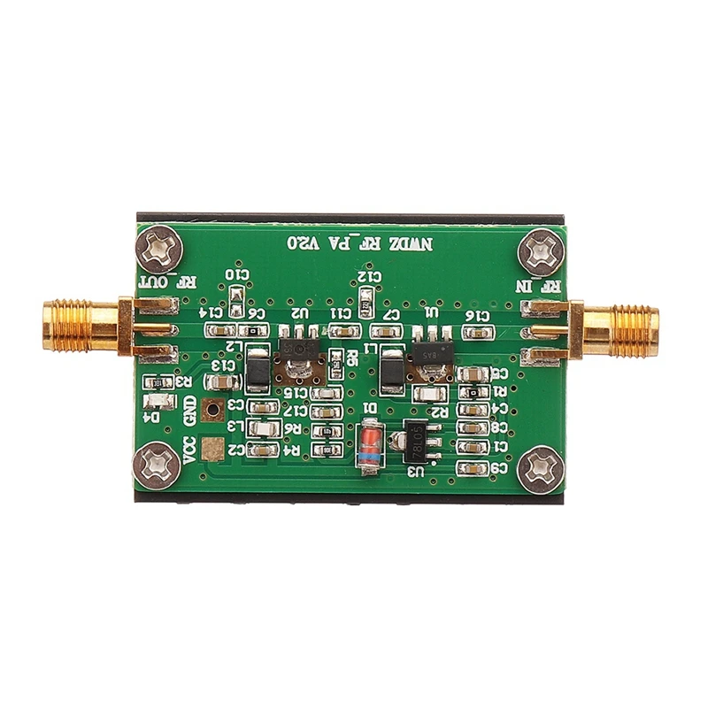 2Mhz-700MHZ RF Power Amplifier Broadband Short Wave Amplifier For HF VHF UHF FM Transmitter Radio