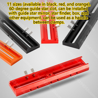 1PC Red 70-445mm Multi-Slot Dovetail Base For Universal Finder/Guider Mount Adapter for Telescopes Stargazer Mounting Slot